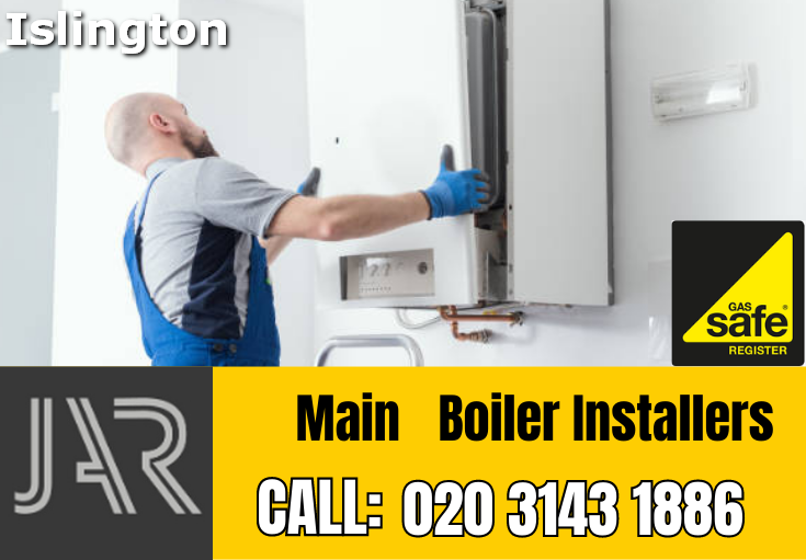 Main boiler installation Islington